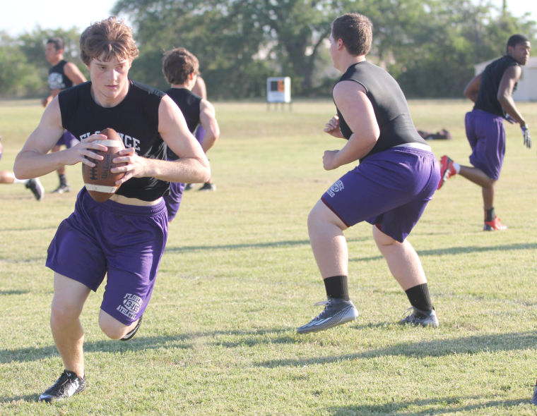 Florence Spring Football Practice